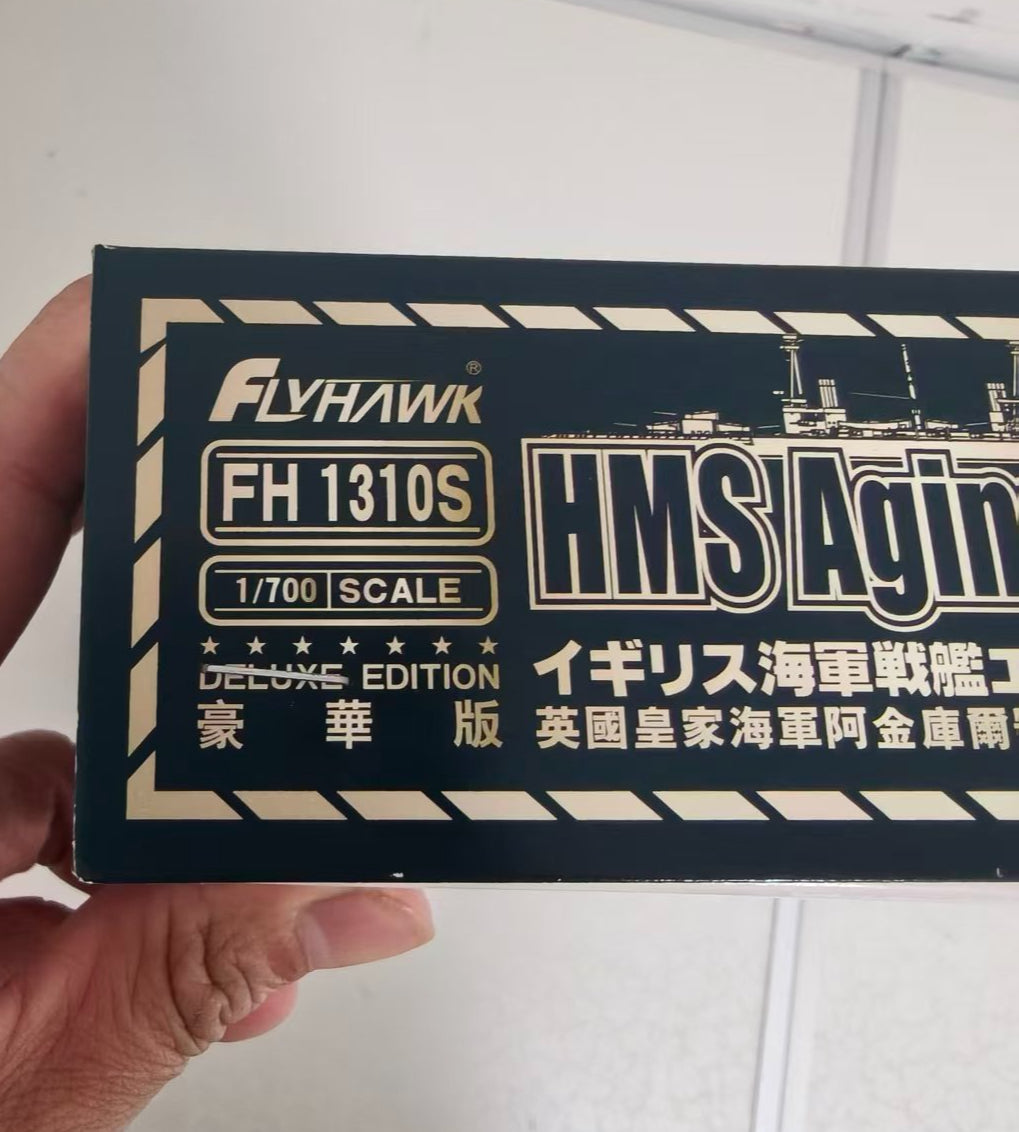 Flyhawk FH1310S 1/700 HMS Agincourt Deluxe Edition Plastic Model Kit