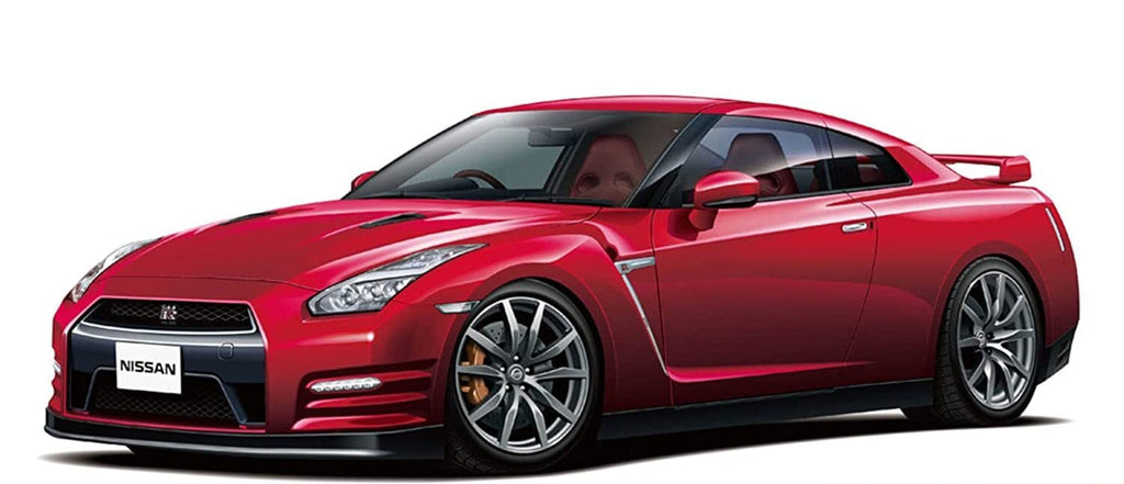 Aoshima AO-05857 1/24 Nissan NISSAN R35 GT-R PURE EDITION 14 cars