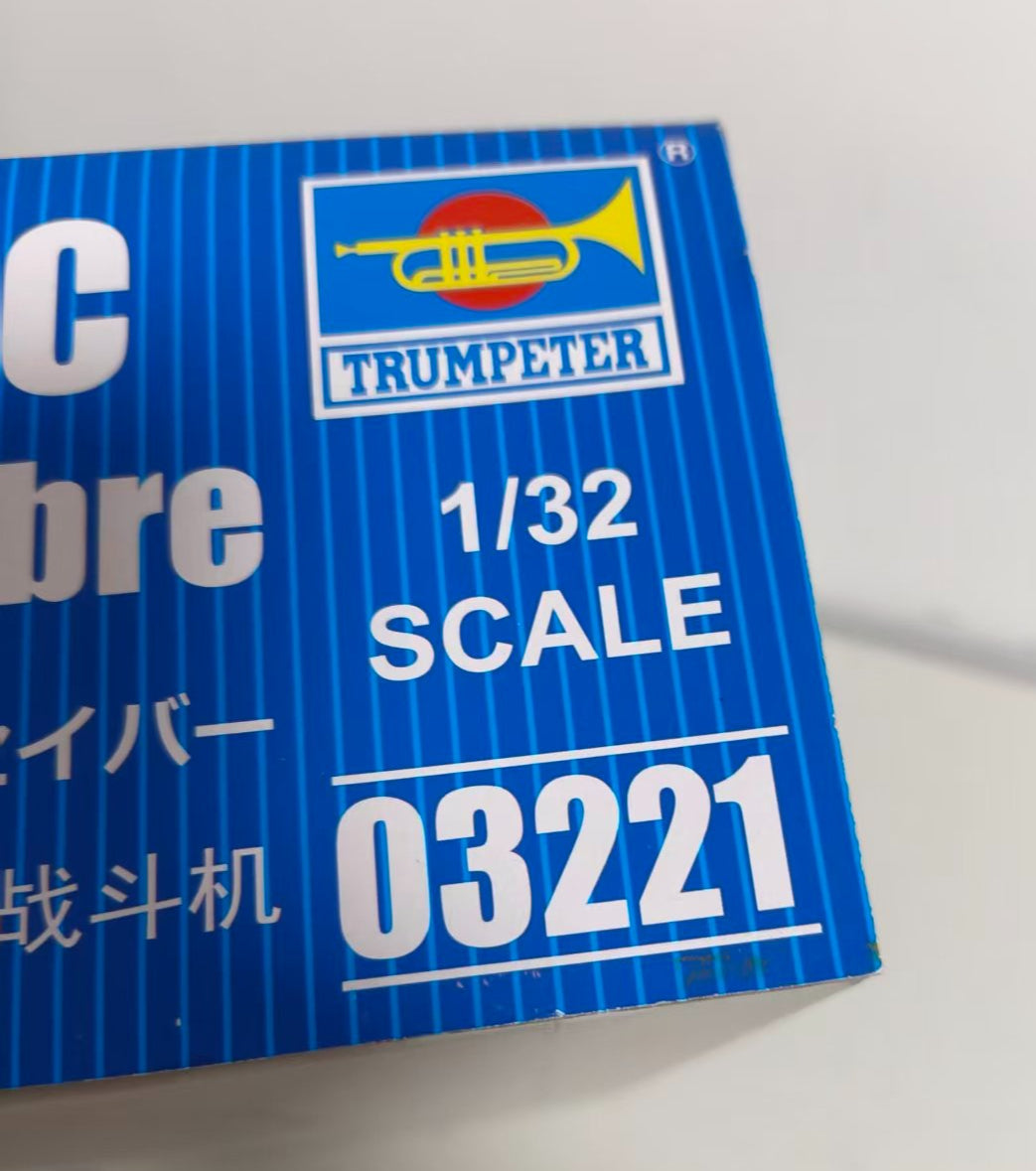 TRUMPETER 03221 1/32 F-100C Super Sabre Model Kit Secondary image