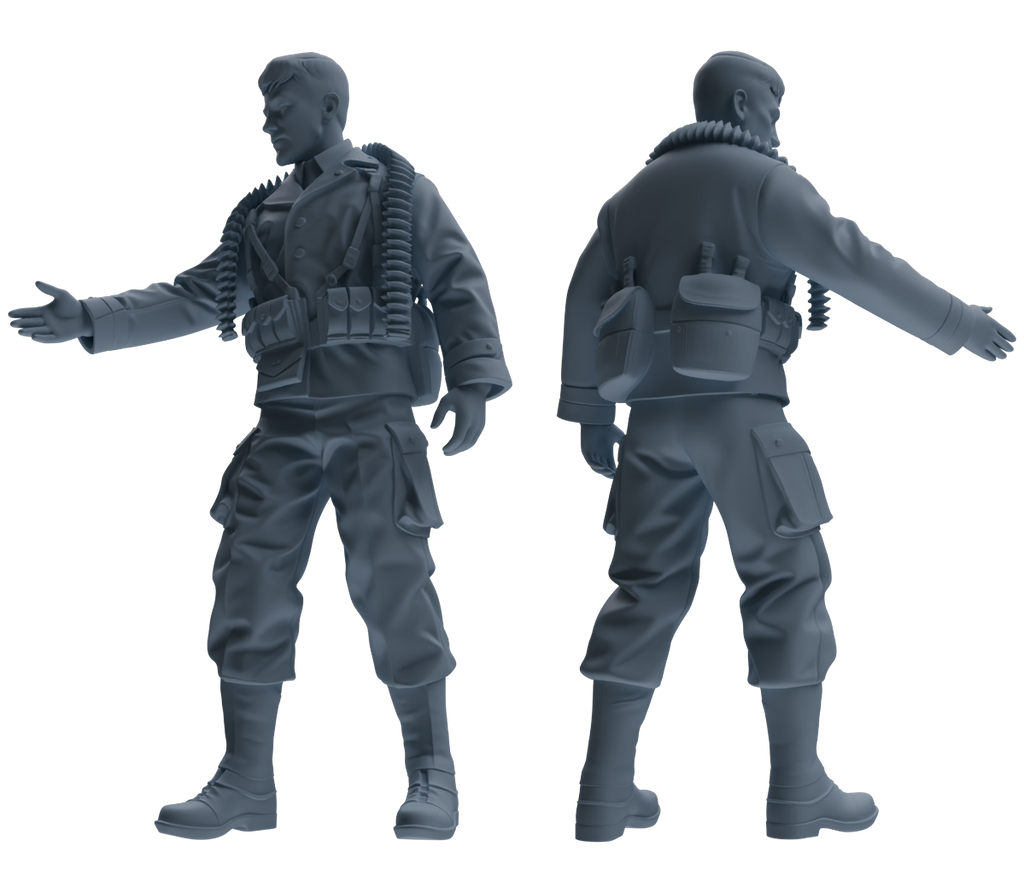 MRY-SFW SSTR074 Miniatures Soldier Model Kit Saving Ryan in Normandy WWII U.S. Army Six-Person Wounded Group