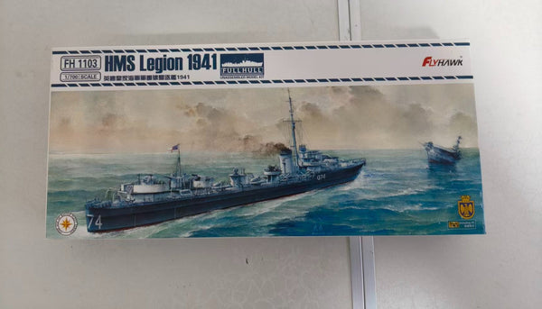 Flyhawk FH1103 1/700 HMS Legion 1941 Plastic Model Kit