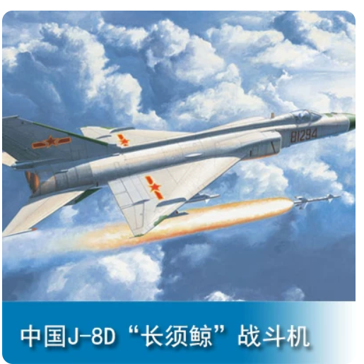 1/48TRUMPETER KIT J-8Iid Fighter TR02846 Model Main image