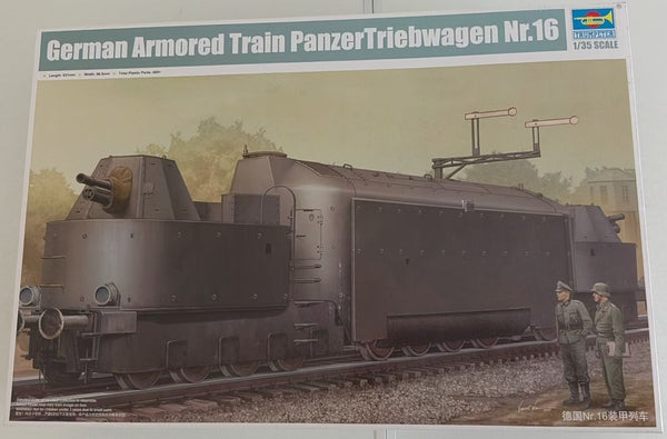 Trumpeter 00223 1/35 German Armored Train PanzerTriebwagen Nr.16