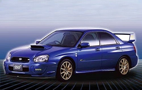 Fujimi 03940 Subaru Impreza WRX Sti/2003 V-Limited Window Frame Masking Seal1/24