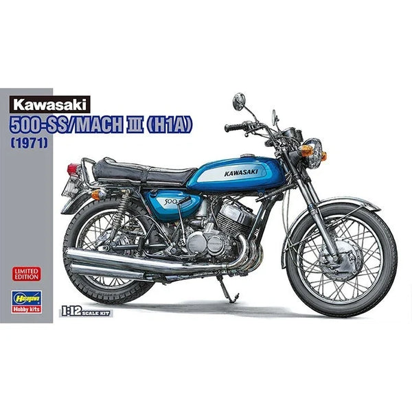 Hasegawa #21735 1/12 Kawasaki 500-SS/MACH III - H1A