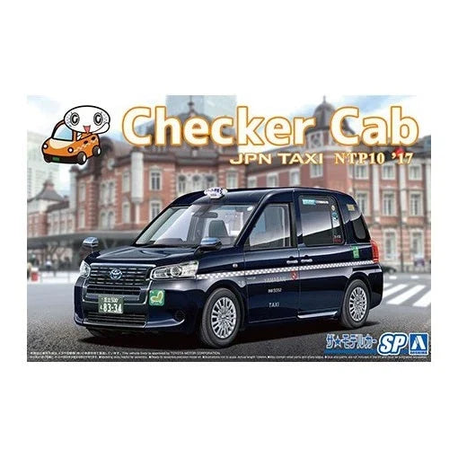 Aoshima AO-05717 1/24 Toyota NTP10 JPN Taxi '17 Checker Cab Secondary image