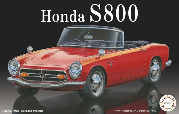 Fujimi 04693 ID104 1/24 Scale Model Sports Car Kit Honda S800 Roadster/Coupe