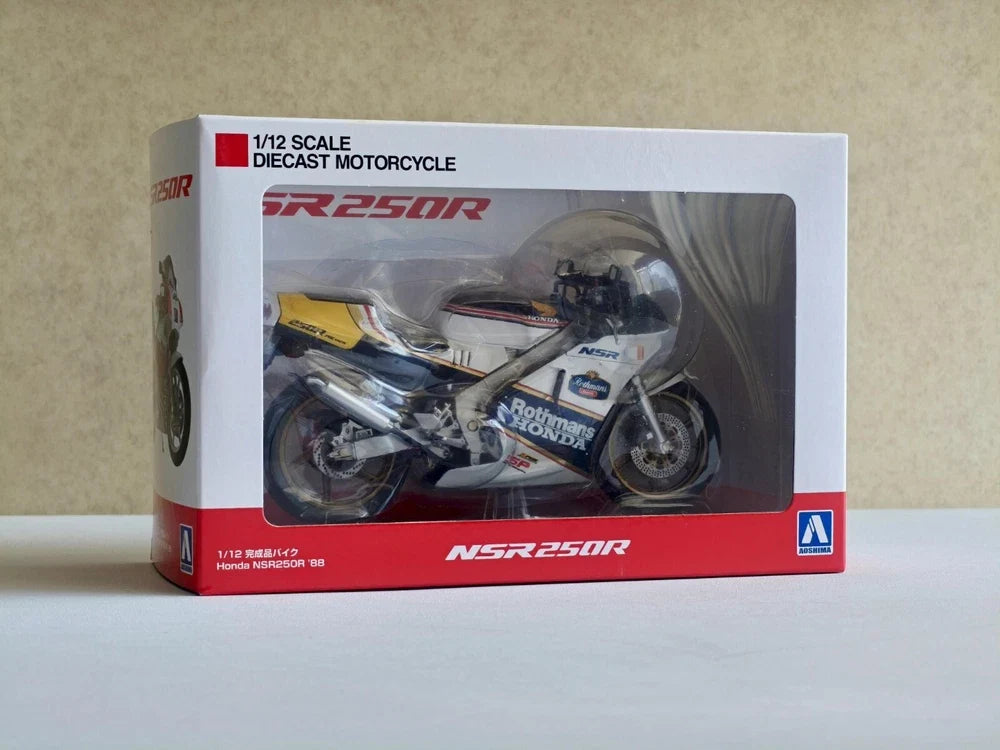 Aoshima AO-06691 1/12 Model Sport Bike Kit Honda NSR250R SP Custom MC18 1988 Secondary image