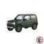 Fujimi 06629 1/24 Suzuki Jimny JB23 Land Venture Cool Khaki Car NEXT No.13