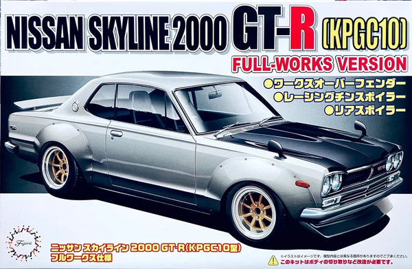 Fujimi 04670 1/24 Nissan Skyline 2000 GT-R Full Works Version (KPGC10) ID142