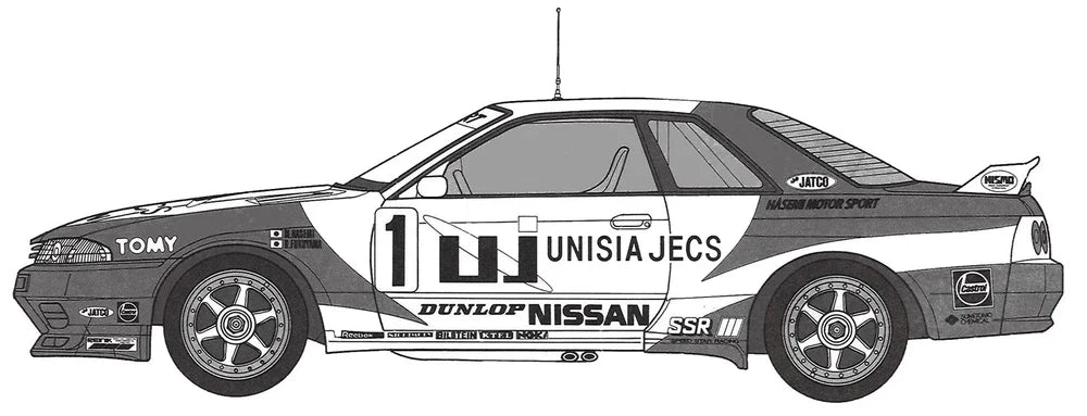 Fujimi 14199 Model 1/12 AXES Series No.5 Unisia Jecs Skyline BNR32 1993 JTC Secondary image