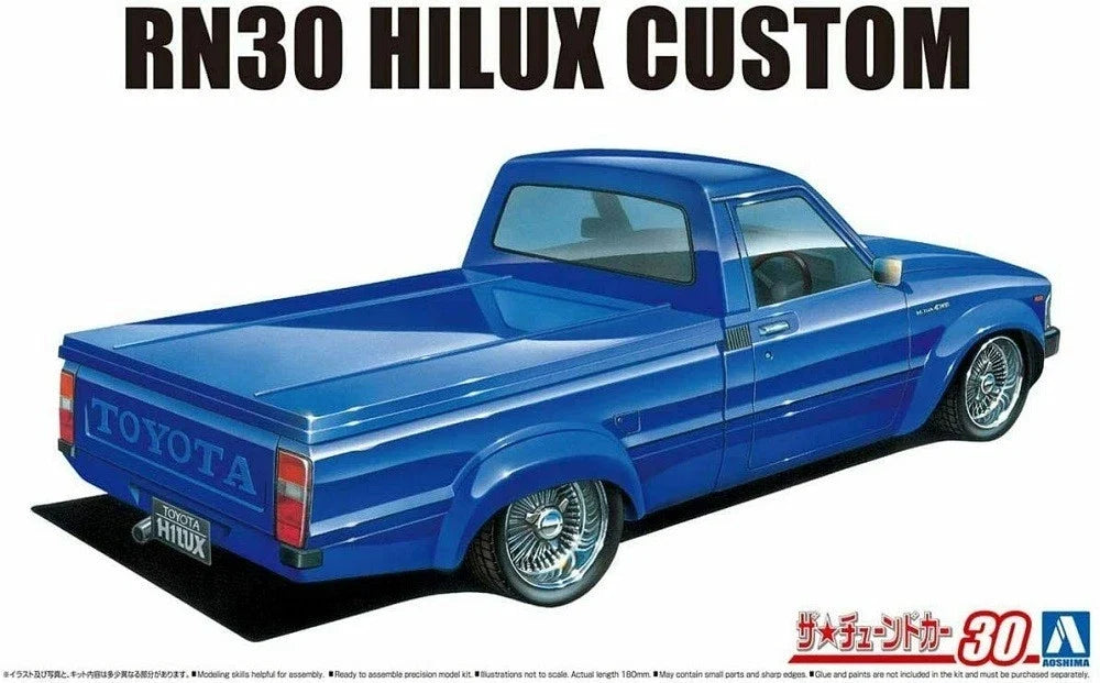 Aoshima AO-05862 Model Truck Tuned Car(30) Kit Toyota RN30 Hilux Custom '78 — detail view 3