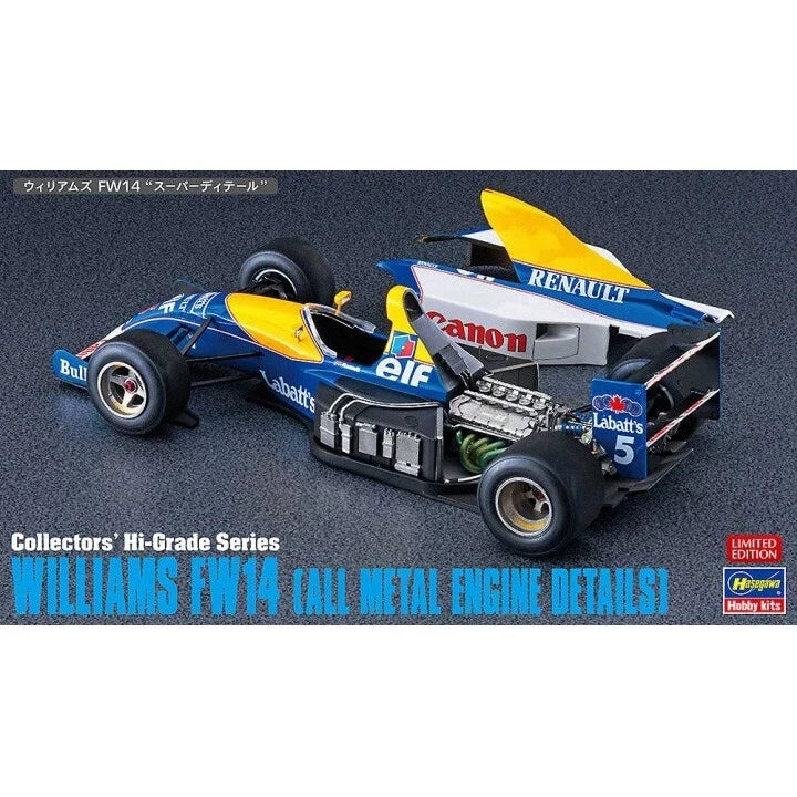 Hasegawa #51156 1/24 WILLIAMS FW14 Secondary image