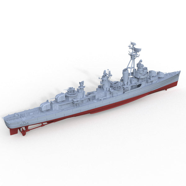 SSMODEL SSC600729 1/600 Military Model Kit German Z21 Destroyers Z4 1960