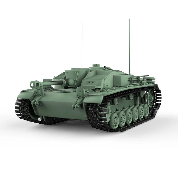 SSMODEL SS72719 1/72 25mm Military Model Kit German StuG.III Ausf.F