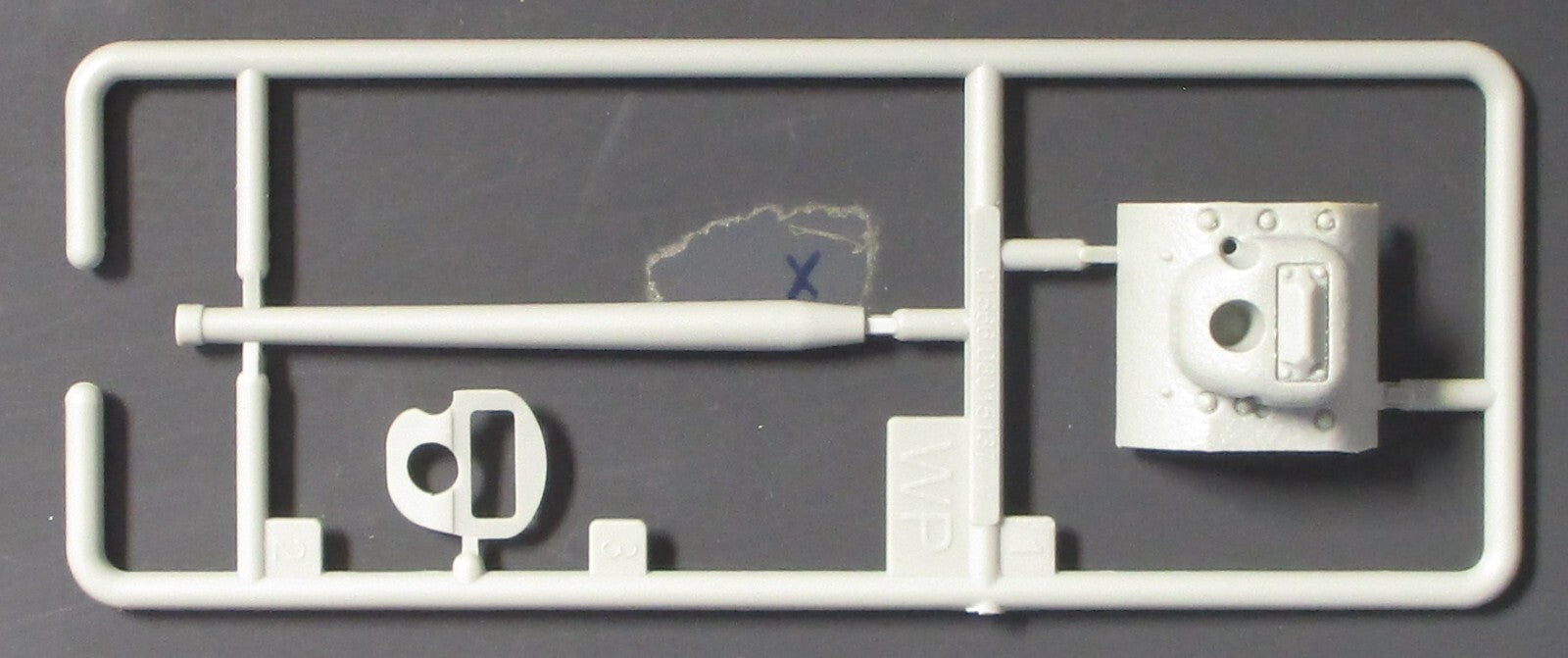 Trumpeter 1/35th Scale Soviet KV-1S Heavy Tank - Part Tree Wp from Kit No. 01566 — scale model kit