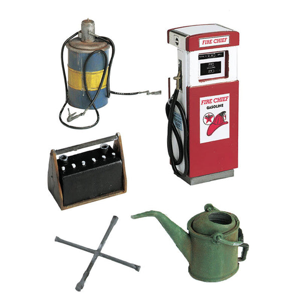 Academy 15122 1/24 Joe`s Power Plus Service Station (Accessory)