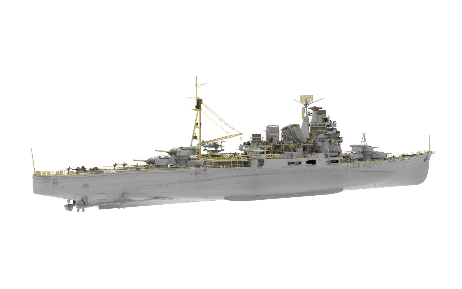 Very Fire 1/350 IJN Takao Deluxe Kit BELBV350904DX Secondary image