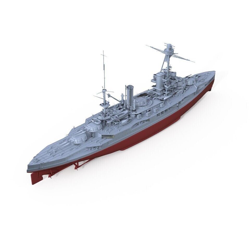 SSMODEL MRY-SFW SSC350526S-A 1/350 Military France Navy Bretagne Battleship Full Hull — detail view 3