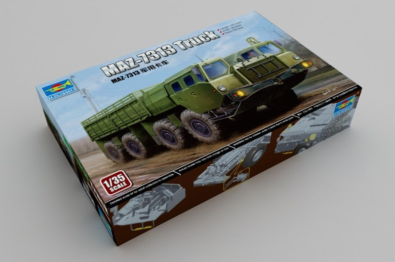 Trumpeter 1/35 01050 MAZ-7313 TRUCK- — detail view 2