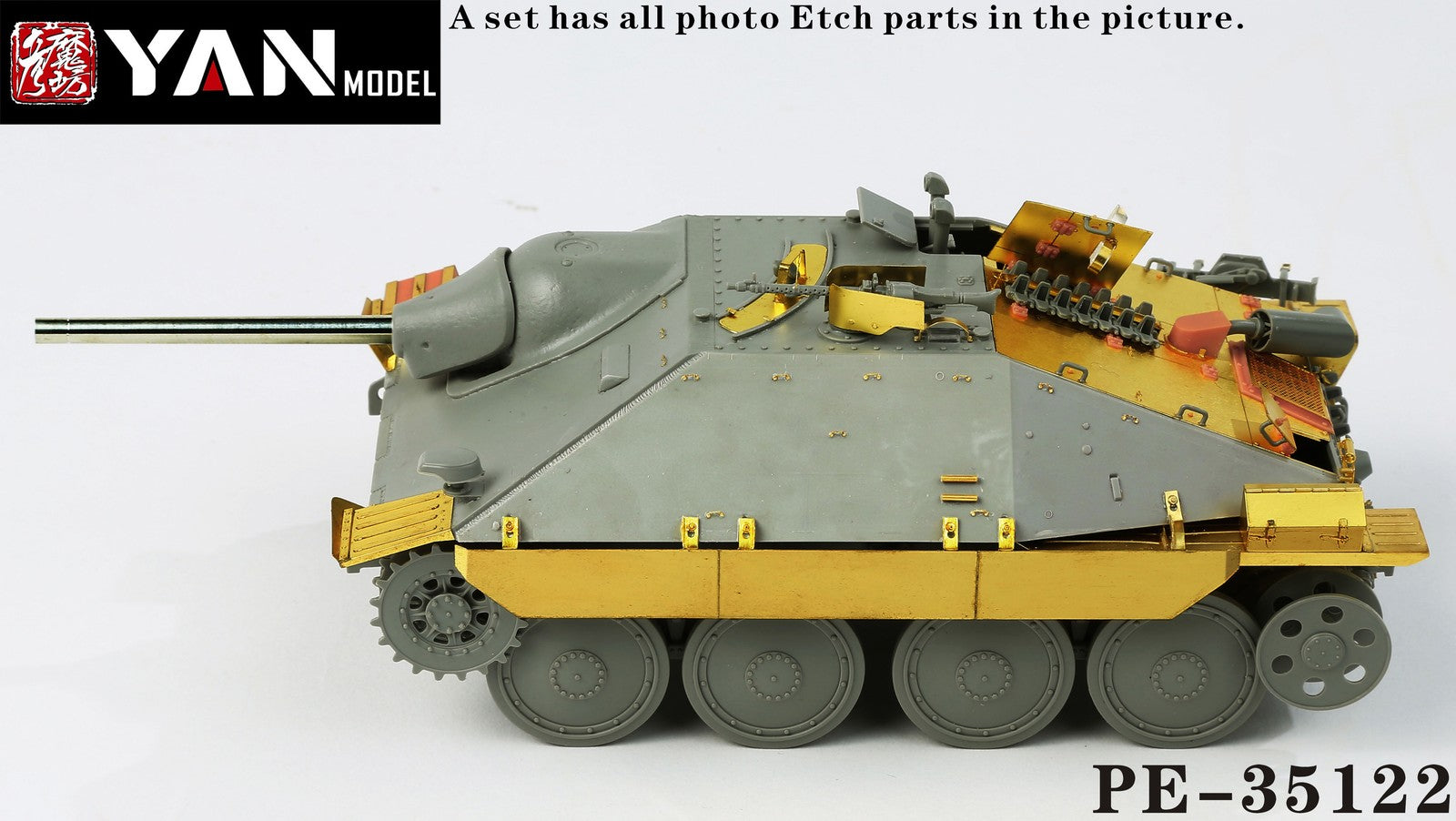 Yan Model PE35122A 1/35 Jagdpanzer38(t)"Hetzer"Late Production(for TAKOM 2172) — detail view 3