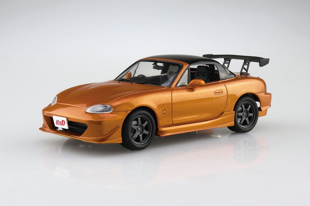 Aoshima AO-06418 16 Initial D Omiya Satoshi NB8C Roadster 1/24 Scale Plastic Mo Secondary image