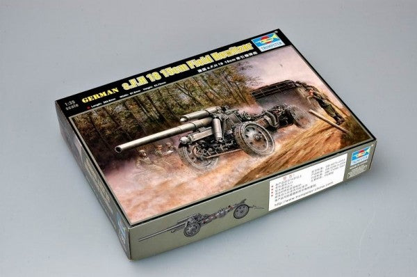 Trumpeter 02304 GERMAN 15cm S.FH 18 FIELD HOWITZER 1/35 Model Kit Secondary image