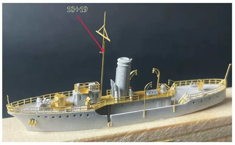 Ocean Moon WM03070 1/700 Republic of China Navy gunboat zhengsheng/rensheng