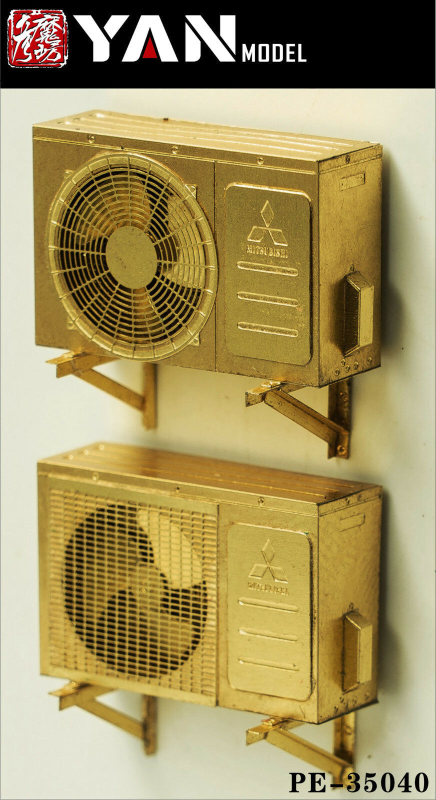 Yan Model PE35040 1/35 Split Air Conditioner (1) Main image
