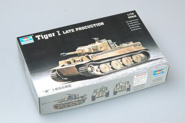 Trumpeter 07244 1/72 German Tiger I Late Production Main image