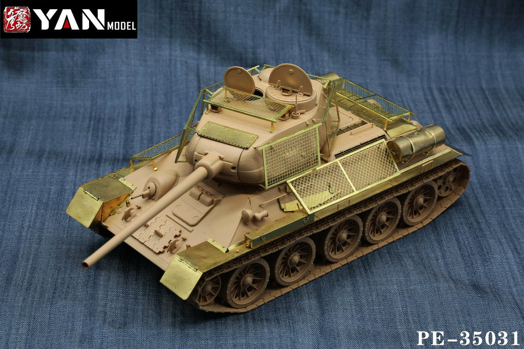 Yan Model PE-35031 1/35 Scale T-34/85 Detail Up Set for Rye Field Model