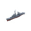 SSMODEL 1/350 Military Model USS DDG-2 Charles F. Adams Destroyer Full Hull