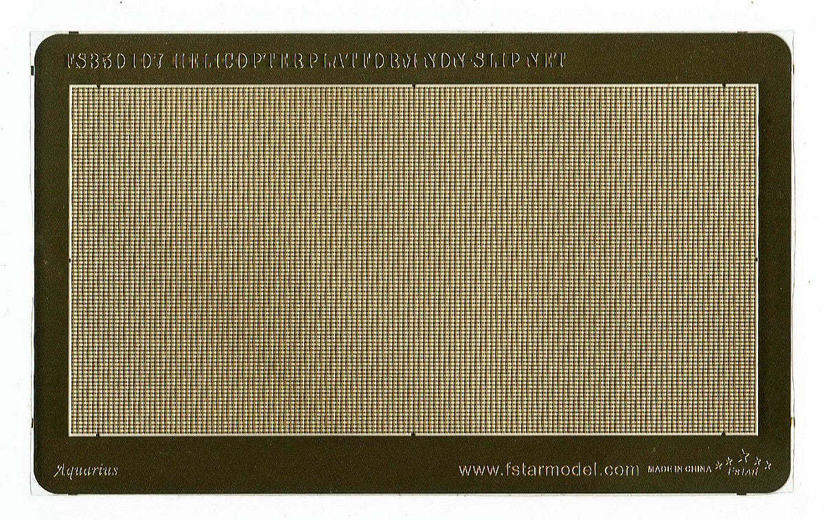 FIVESTAR FS350107 1/350 Helicopter Platform Non-slip Net — detail view 3