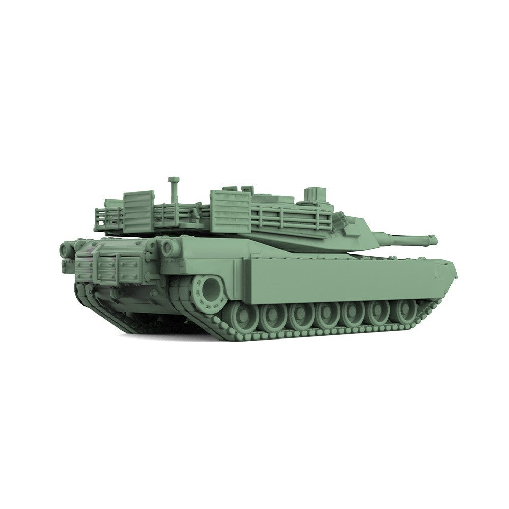 Model Kits 1/100 1/120 1/144 1/160 Model Kit US M1A2 Abrams Main Battle Tank — detail view 5
