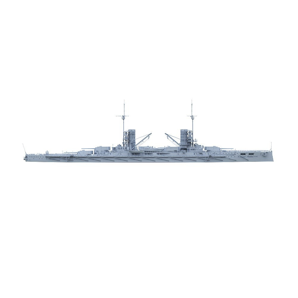 SSMODEL SSC1250587 1/1250 Military Model Kit SMS Kaiser Battleship — detail view 4