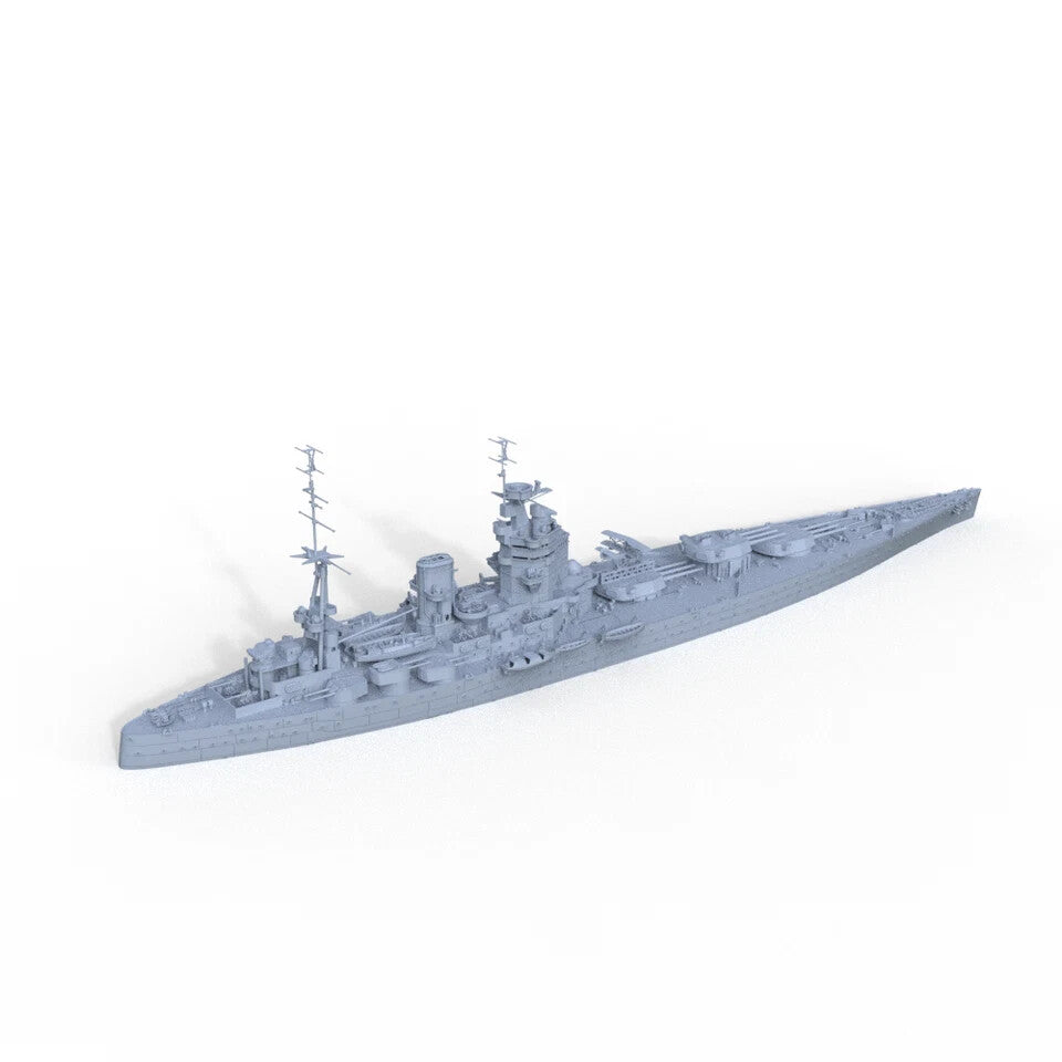 SSMODEL SSC1200706 1/1200 Military Model Kit HMS Nelson Rodney 1940 WAterLine 3D print — detail view 3