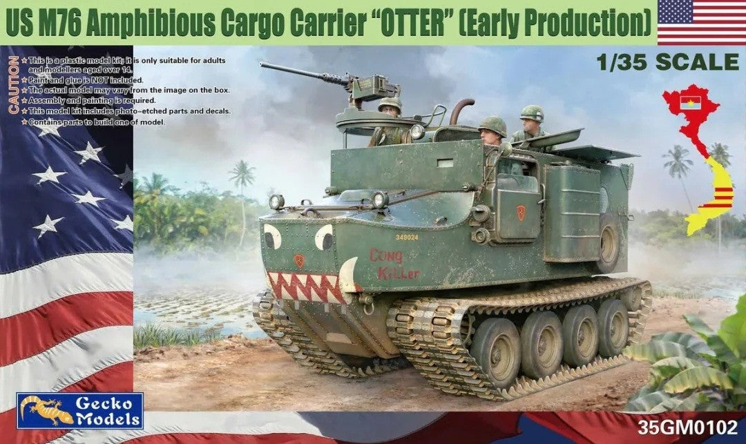 US M76 Amphibious Cargo Carrier "Otter" Gecko Models 35GM0102 skala 1/ Main image