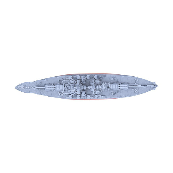 SSMODEL SSC3000560 1/3000 Military Model Kit US Nevada Class Battleship BB-36