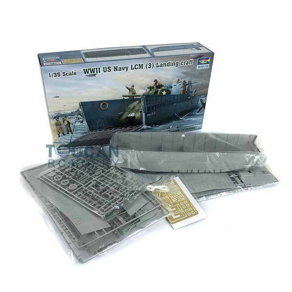 1/35 Trumpeter World War II US Landing Craft Machanize LCM(3) 00347 Static Model