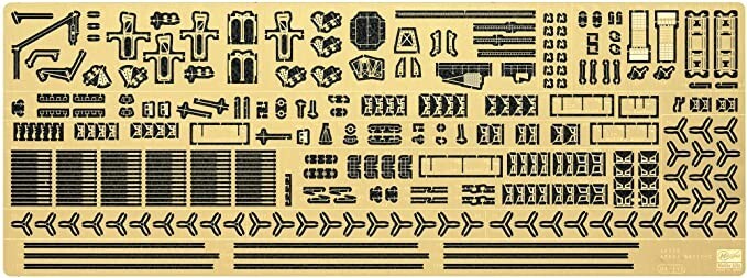 Hasegawa  72128 QG28 IJN AIRCRAFT CARRIER AKAGI PHOTO ETCHED PARTS BASIC C 1/350