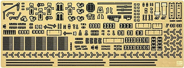 Hasegawa  72128 QG28 IJN AIRCRAFT CARRIER AKAGI PHOTO ETCHED PARTS BASIC C 1/350