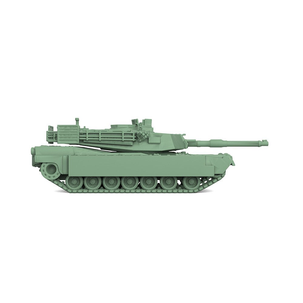 Model Kits 1/100 1/120 1/144 1/160 Model Kit US M1A2 Abrams Main Battle Tank — detail view 6