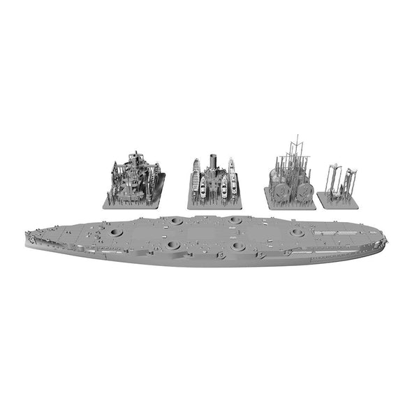 SSMODEL SS700519 1/700 Military Model Kit SMS Nassau Class Westfalen Battelship