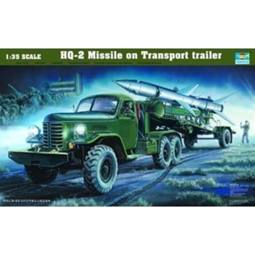 1/35 TRUMPETER KIT Chn Hq-2 Missile With Loading Cabin TR00205 Model