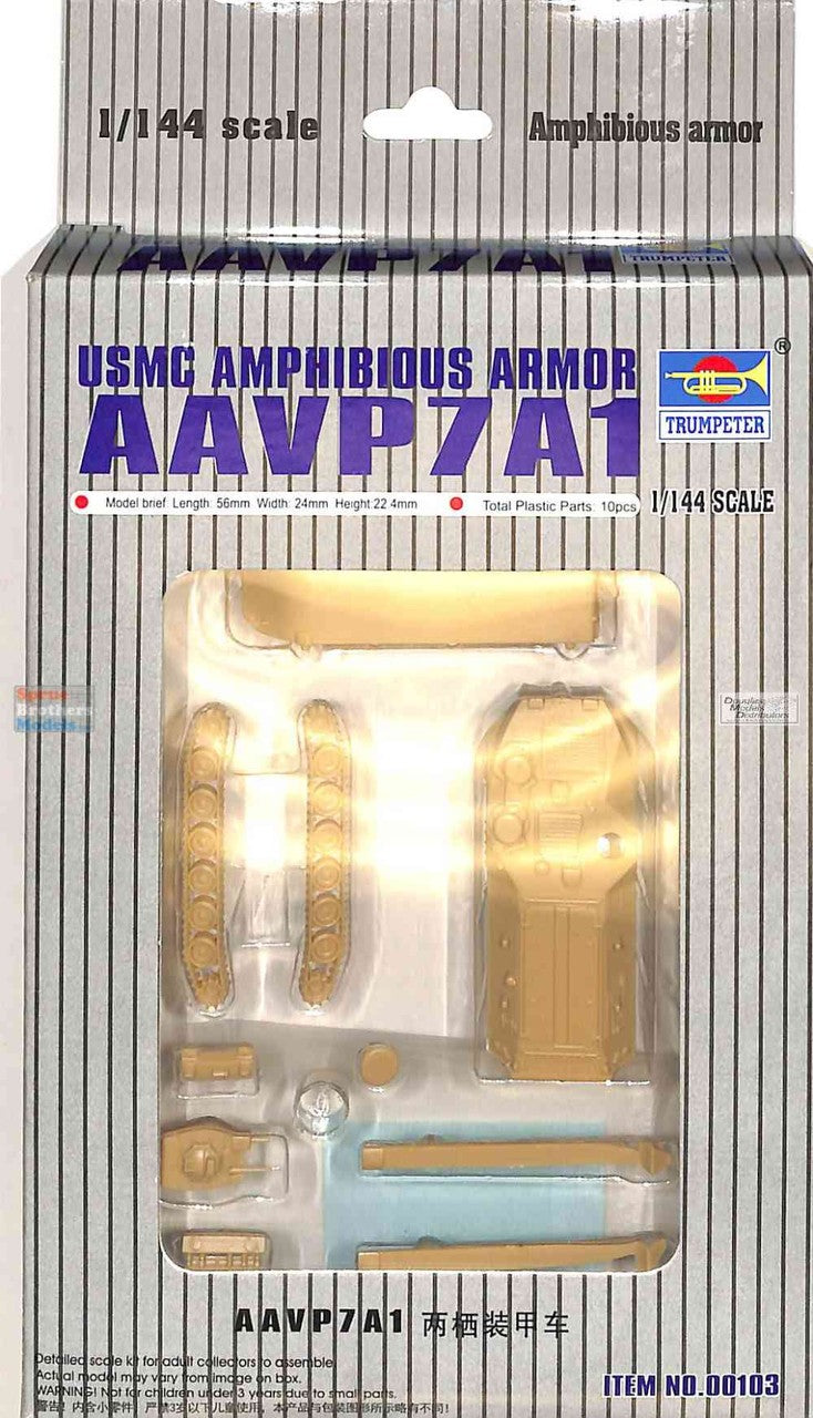 TRP00103 1/144 Trumpeter USMC AAVP7A1 Main image
