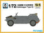 S-Model PS720082 1/72 German Kubelwagen Type 82