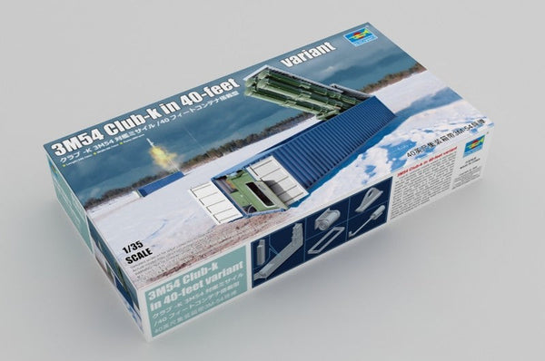 Trumpeter 1/35 01077 3M54 Club-k in 40-feet variant w/ Metal Part Brand New