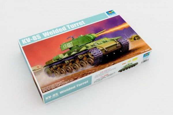 Trumpeter 01568 KV-85 WELDED TURRET 1/35 Model Kit- Secondary image