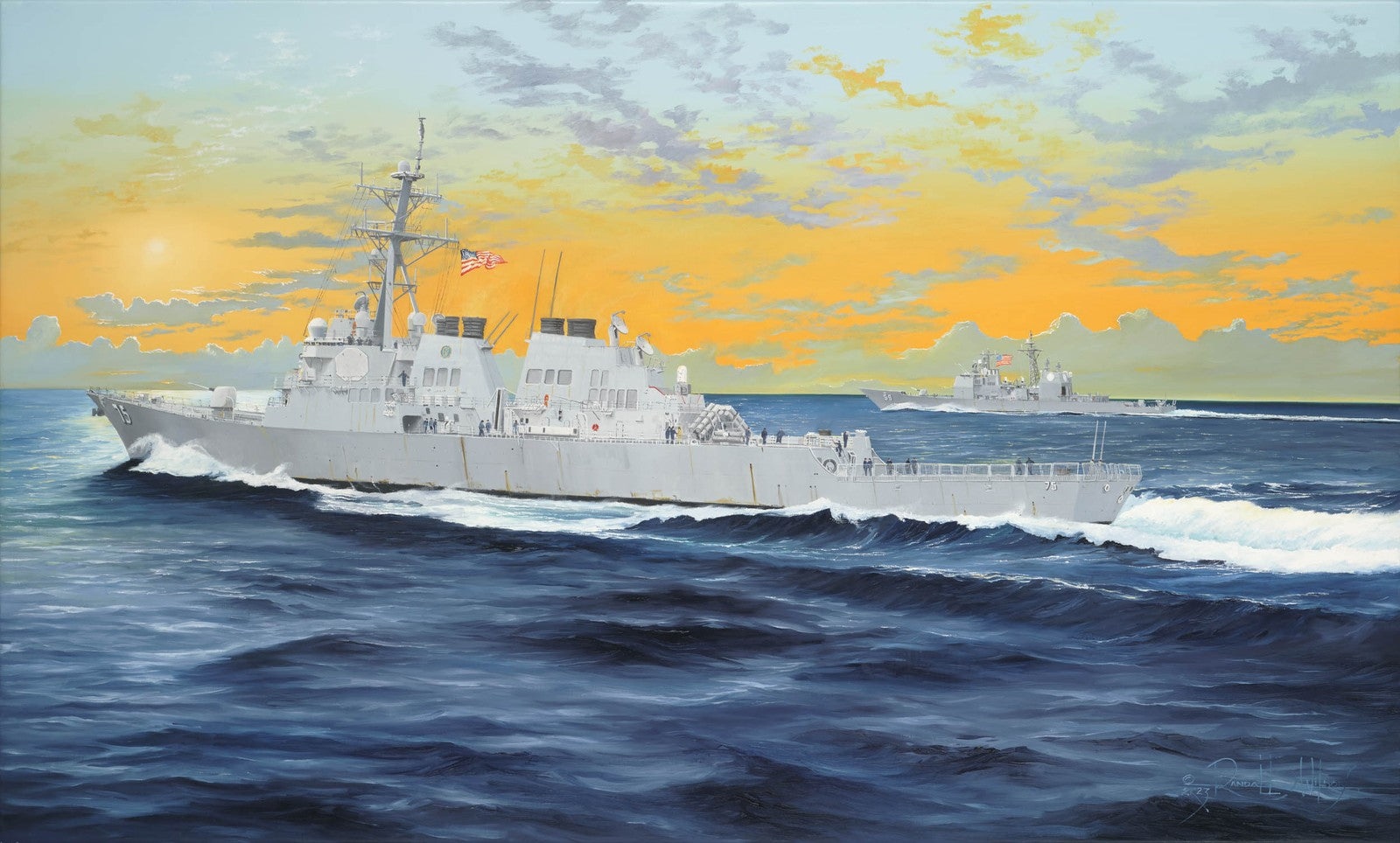 I Love Kit 62008 USS DONALD COOK DDG-75 1:200 Model Kit Main image