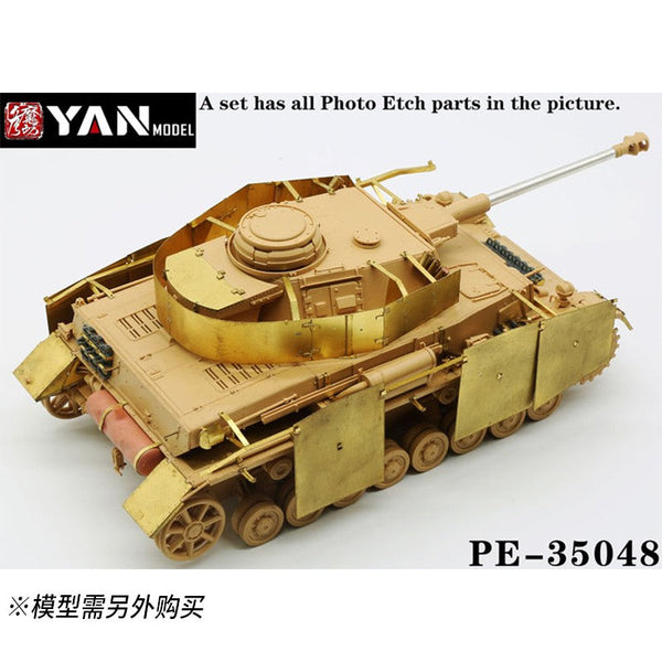 Yan Model 1/35 Pz.Kpfw.IV Ausf.H/G(for RFM RM5053/RM5046/RM5055)PE-35048